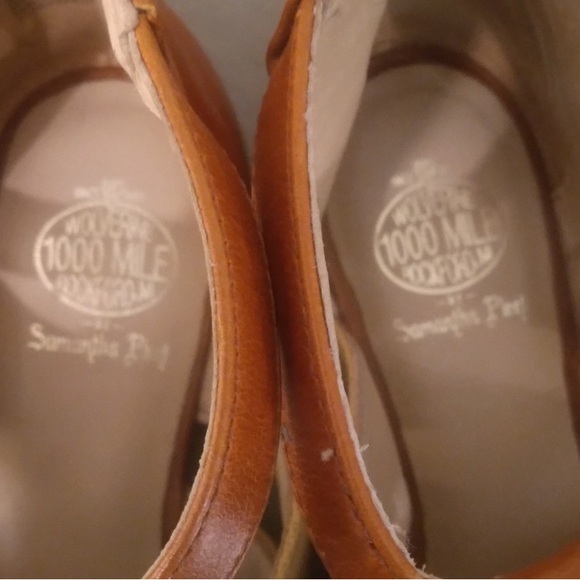 Samantha Pleet 1000 Mile Wolverine Sz 7 Digby
Gladiator Tan Leather Sandal Shoes - Picture 11 of 14